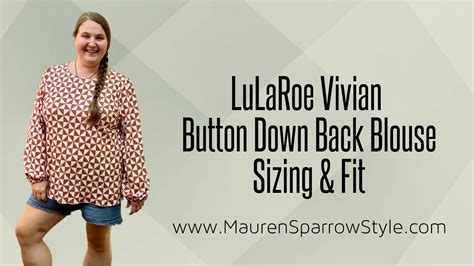 Lularoe Vivian Size Chart