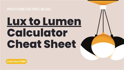 Lumens to Lux Calculator: Illuminate Your Space with Precision