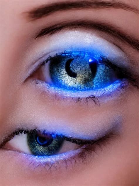 Luminous Blue Eyes: