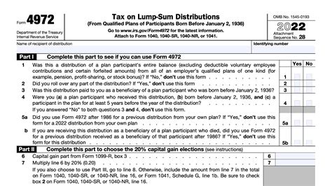 Lump-Sum Distribution: