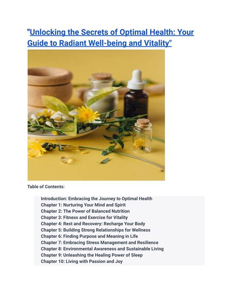 Luna Vitaler: Unlocking Your Radiant Health and Vitality