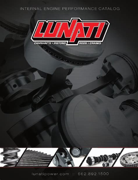 Lunati Cam Catalog