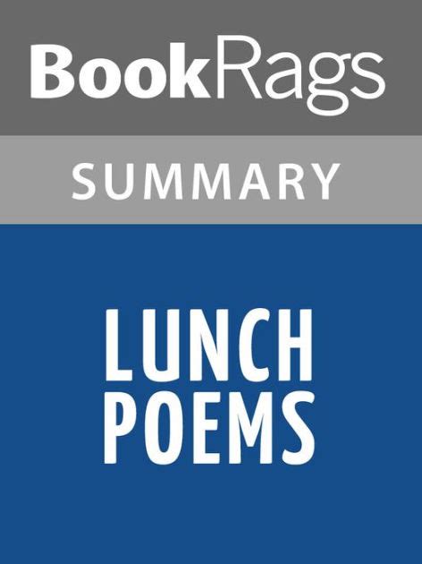 Lunch.Poems Ebook Epub