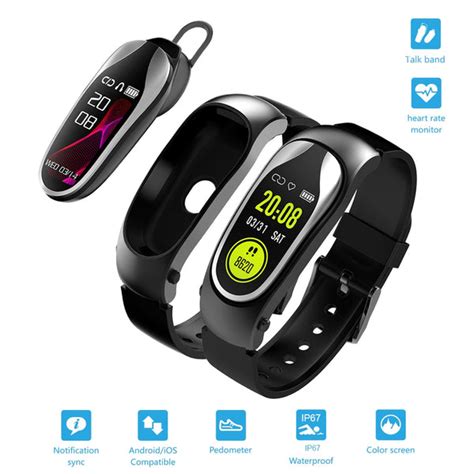 Luoov Bracelet Bluetooth Passometer Wristband Reader