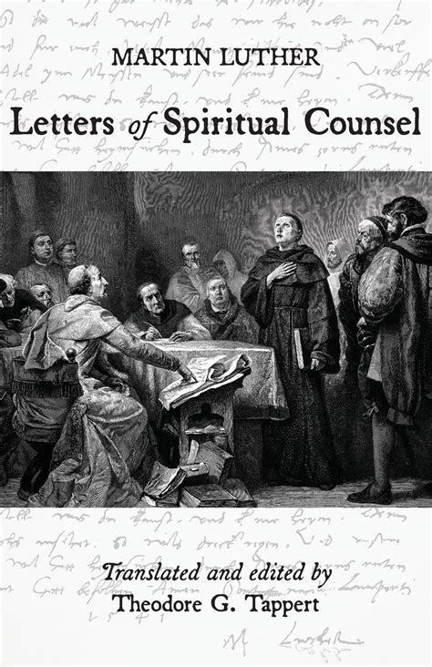 Luther Letters of Spiritual Counsel Library of Christian Classics Reader