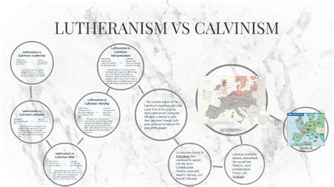 Lutheran Vs Calvinism Chart
