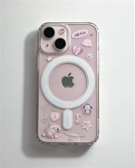 Luxury Button Sticker Decoration iPhone Reader