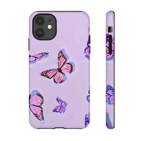 Luxury Purple Butterfly iPhone Android Kindle Editon