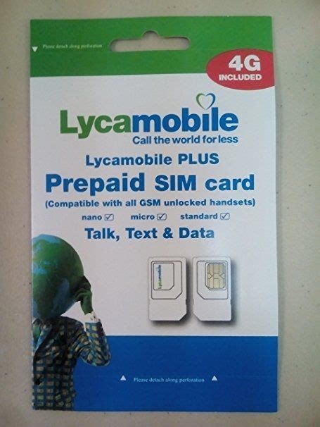 Lycamobile Plus Cards Dual Size Doc