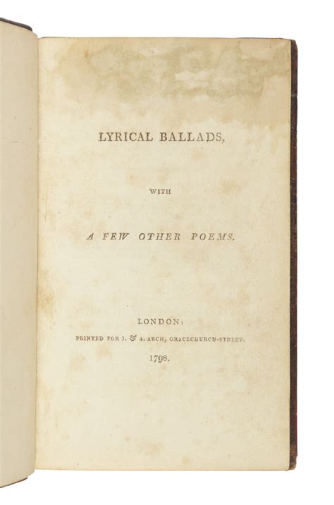 Lyrical Ballads with a Few Other Poems PDF