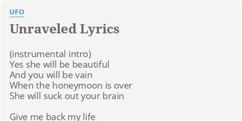 Lyrics Unraveled