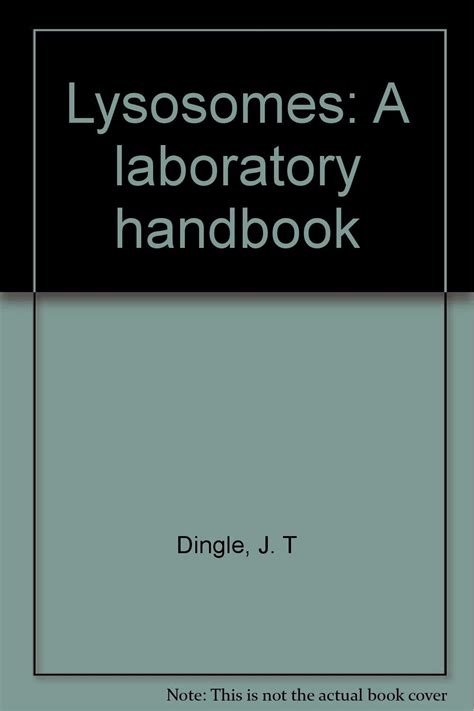 Lysosomes A Laboratory Handbook Kindle Editon