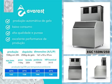 Máquina de Gelo Industrial Everest: O Guia Definitivo Para Produção de Gelo Eficiente