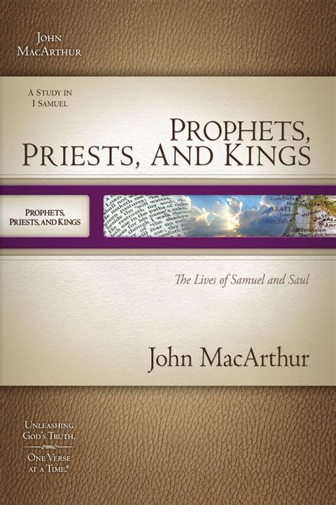 MACARTHUR OT SG PROPHETS PRIESTS and KINGS THE LIVES OF SAMUEL and SAUL Macarthur Old Testament Study Guides Kindle Editon