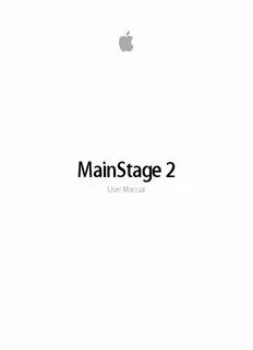 MAINSTAGE 2 USER GUIDE Ebook Kindle Editon