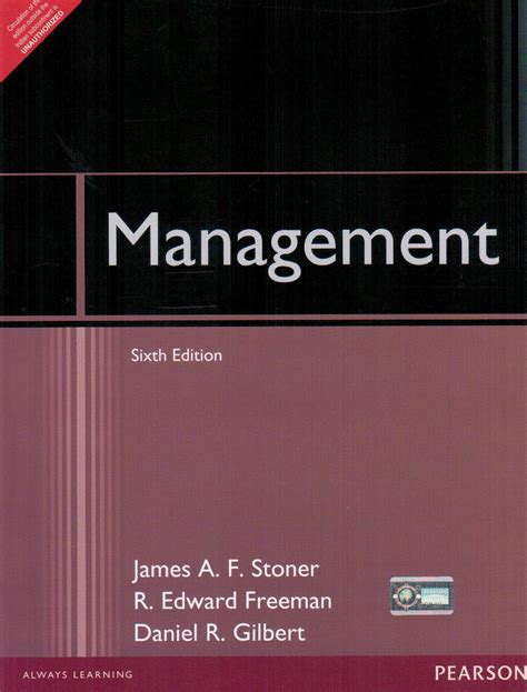 MANAGEMENT 5 EDITION BY STONER Ebook Doc