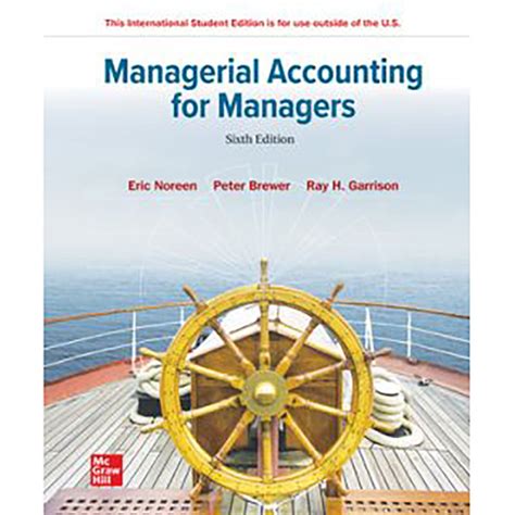 MANAGEMENT ACCOUNTING SEAL GARRISON NOREEN Ebook Kindle Editon