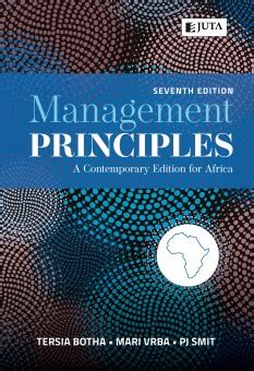 MANAGEMENT PRINCIPLES A CONTEMPORARY EDITION FOR AFRICA Ebook Kindle Editon