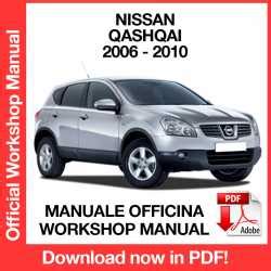 MANUALE OFFICINA NISSAN QASHQAI Ebook Doc