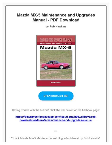 MANUALS MAZDA 5 DIESEL Ebook Epub