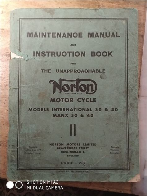 MANX NORTON SERVICE MANUAL Ebook Epub