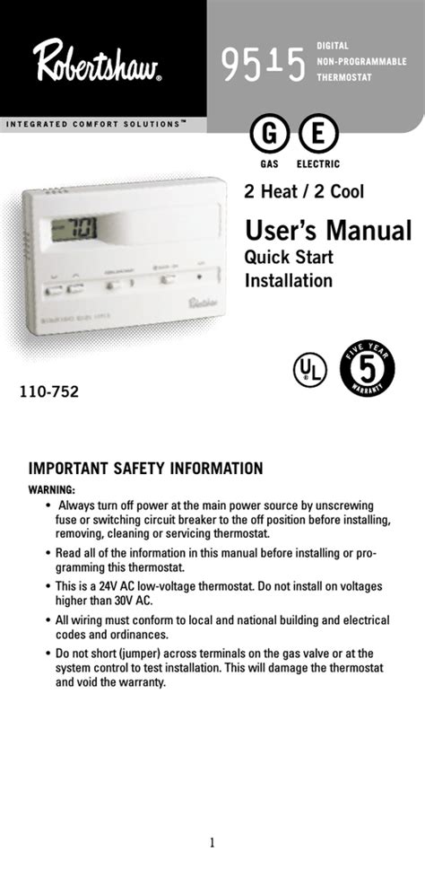 MAPLE CHASE THERMOSTAT 9600 MANUAL Ebook Doc