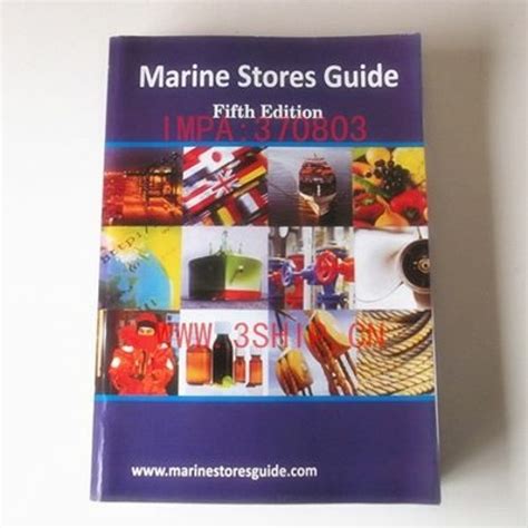 MARINE STORE GUIDE FIFTH EDITION Ebook Epub