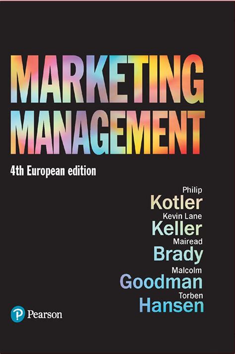 MARKETING MANAGEMENT 4TH EDITION Ebook Doc