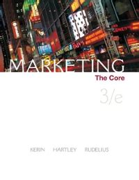 MARKETING THE CORE 3RD CANADIAN EDITION: Download free PDF ebooks about MARKETING THE CORE 3RD CANADIAN EDITION or read online P Kindle Editon