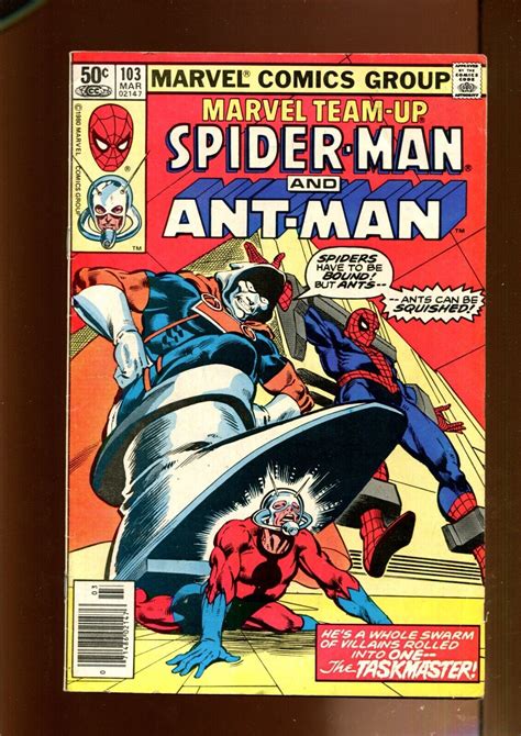 MARVEL TEAM-UP 103 SPIDER-MAN AND THE ANT MAN Reader