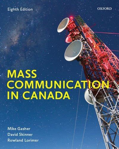 MASS COMMUNICATION IN CANADAGASHER PDF BOOK Epub