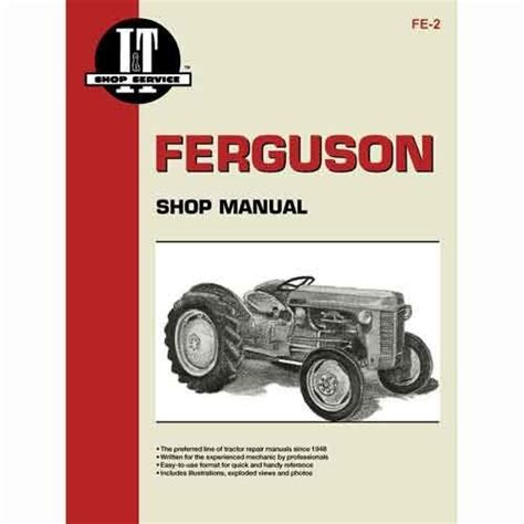 MASSEY FERGUSON TO30 SHOP MANUAL Ebook Kindle Editon