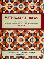 MATHEMATICAL IDEAS 2ND CUSTOM EDITION Ebook Reader