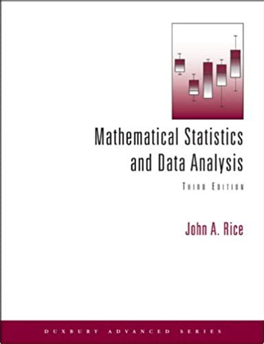 MATHEMATICAL STATISTICS DATA ANALYSIS RICE SOLUTIONS MANUAL Ebook Epub