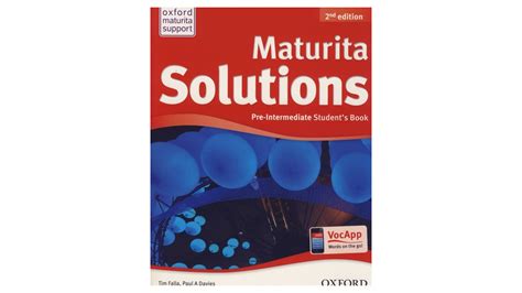 MATURITA SOLUTIONS INTERMEDIATE 2ND EDITION TEST Ebook PDF