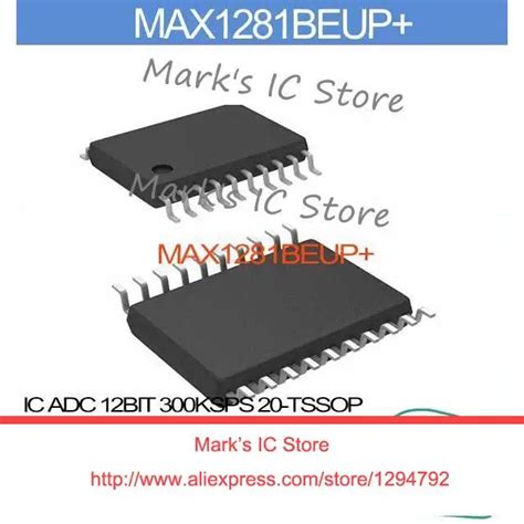 MAX1281BEUP+T