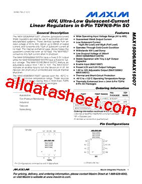 MAX15006BASA/V+T