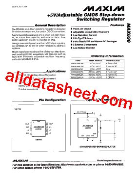 MAX638AESA