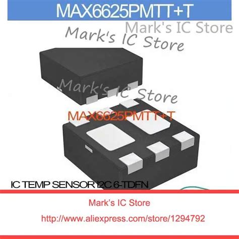 MAX6625PMTT+T