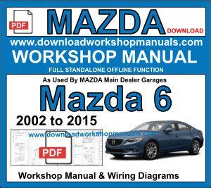 MAZDA 6 DIESEL WORKSHOP MANUAL GH Ebook PDF