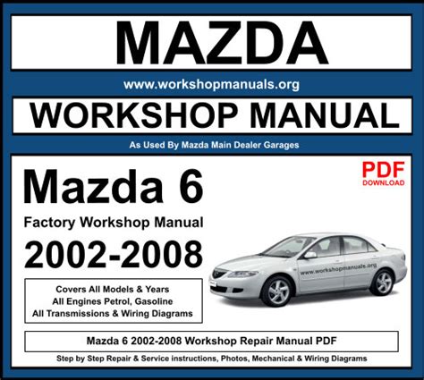 MAZDA 6 SERVICE MANUAL PDF Ebook Reader