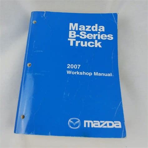 MAZDA B SERIES TRUCKS WORKSHOP MANUAL Ebook Reader