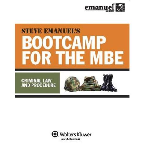 MBE Bootcamp Criminal Law and Procedure Bootcamp for the MBE PDF