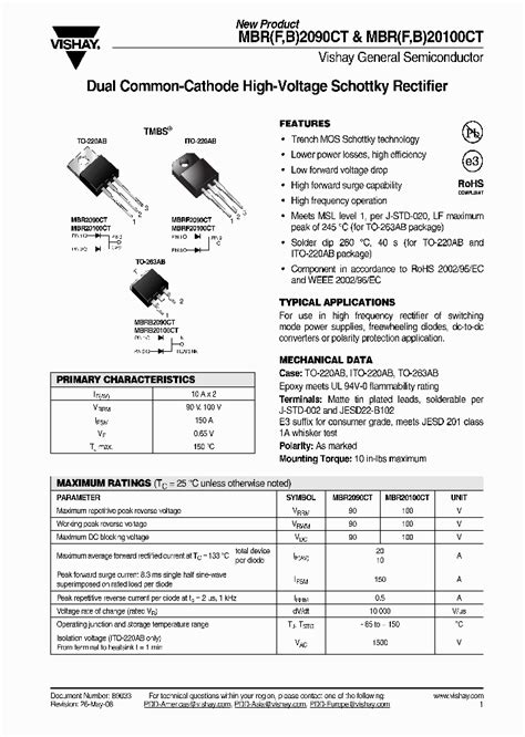 MBR20100CT-E3/4W: A Comprehensive Guide to its Benefits, Uses, and More