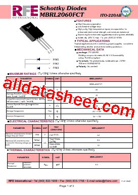 MBRL2060FCT