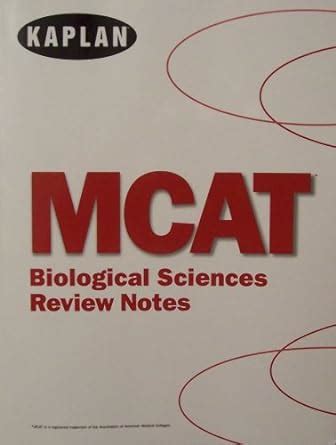 MCAT Biological Sciences Review Notes Doc