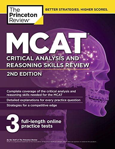 MCAT Critical Analysis and Reasoning Skills Review 2nd Edition Graduate School Test Preparation PDF