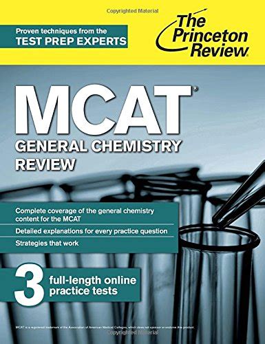 MCAT General Chemistry Review New for MCAT 2015 Graduate School Test Preparation Doc