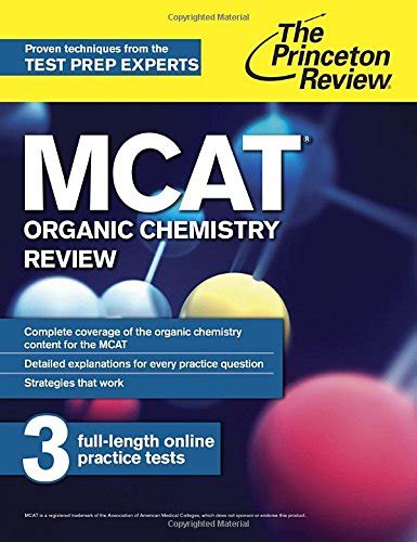 MCAT Organic Chemistry Review New for MCAT 2015 Graduate School Test Preparation Reader