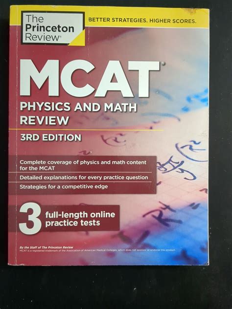 MCAT Physics and Math Review Graduate School Test Preparation PDF